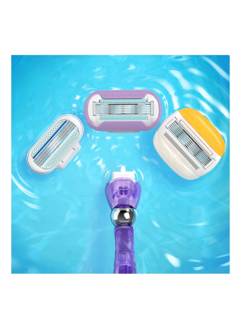 Venus Extra Smooth Swirl Women's Razor - 1 Handle + 1 Refill