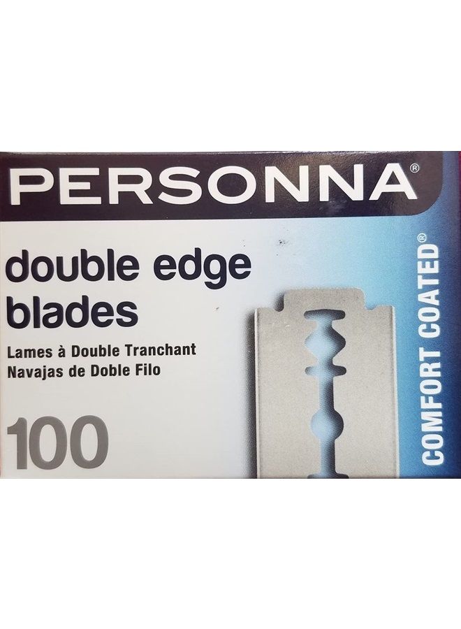 Double Edge Razor Blades in White Wrapper 100 count