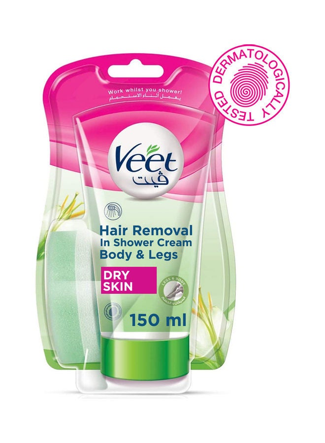 Hair Removal In-Shower Cream Dry Skin 150ml