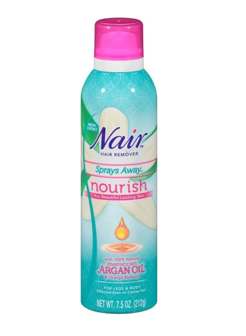 Hair Remover Nourish Sprays Away Moroccan Argan Oil 212g