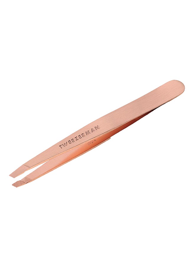 Professional Slant Tweezer Rose Gold