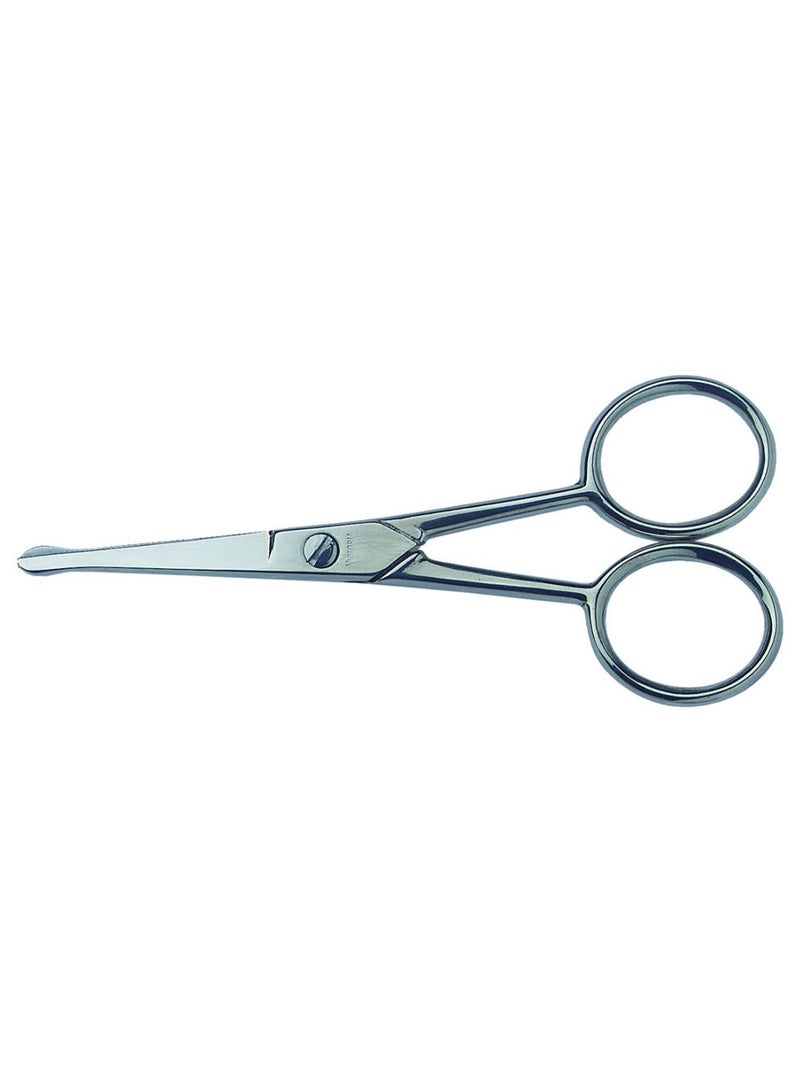 Nose Hair Cutting Scissors Silver