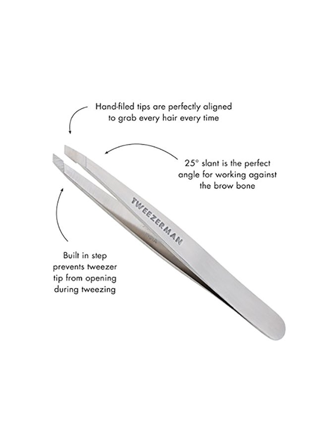 Stainless Steel Slant Tweezer