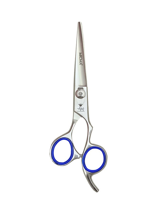 Hair Cutting Scissor Hairdressing Barber Cutting Shear for Men Women, Professional Barber Scissors 6.5 Inch Silver 6.5inch