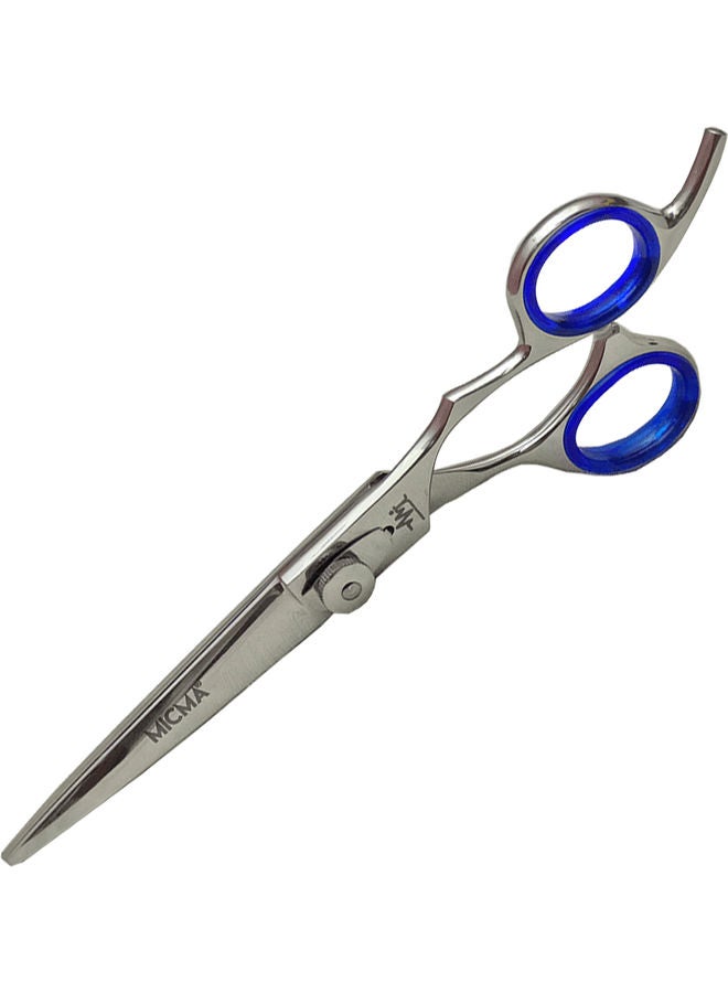 Hair Cutting Scissor Hairdressing Barber Cutting Shear for Men Women, Professional Barber Scissors 6.5 Inch Silver 6.5inch