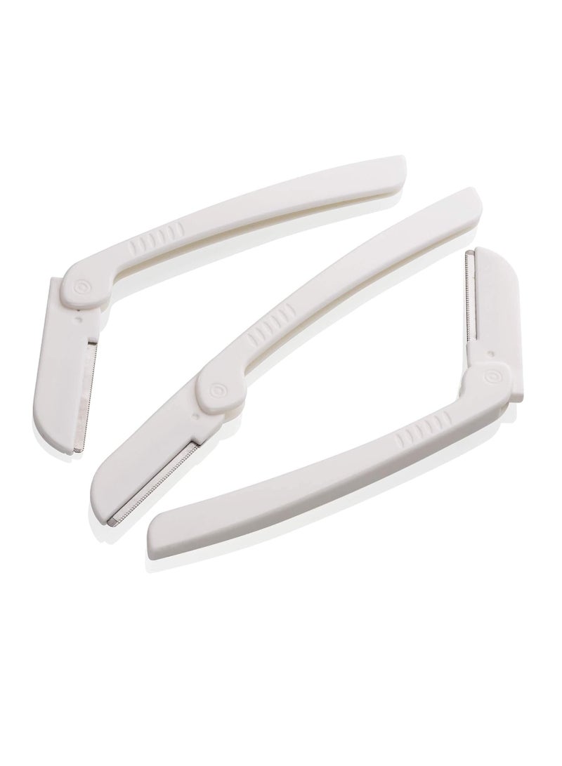 Dermaplaning Tool (9 Count) – Easy to Use Dermaplane Razor for Face – Practical Hair Remover Blade for Eyebrows and Peach Fuzz – Facial Shaver for Women That Helps Exfoliate and Smooth the Skin