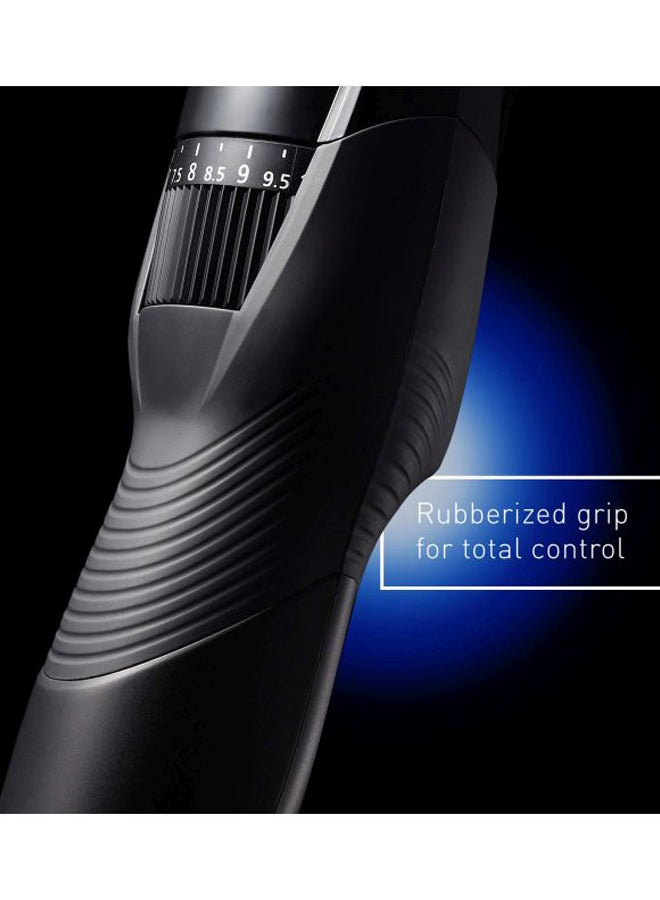 Beard And Hair Trimmer Black 17.7x4.7x4.2cm