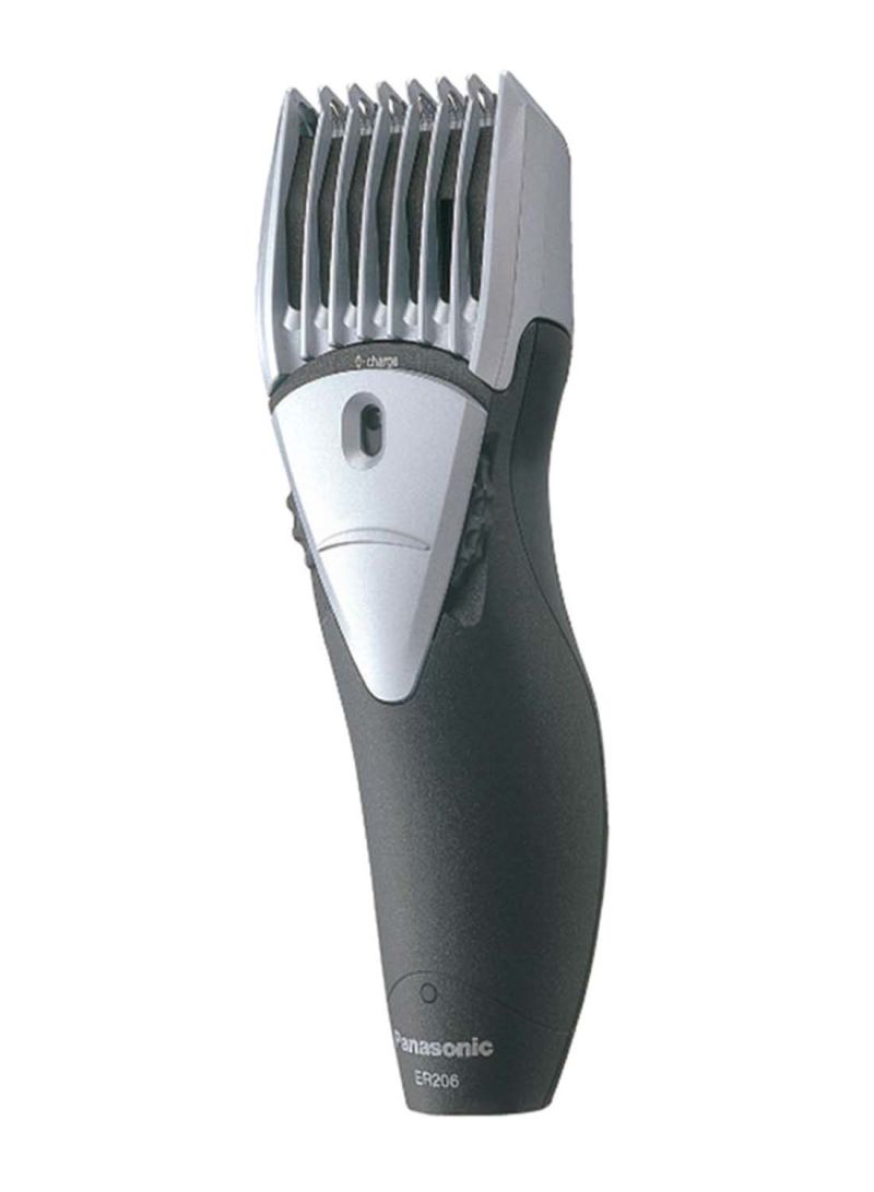 Rechargeable, Wet/Dry Beard & Hair Trimmer, 12 Cutting Lengths Grey/White