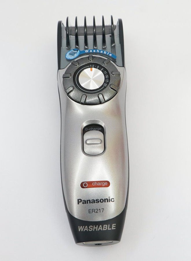 Rechargeable Hair Trimmer Grey/Silver