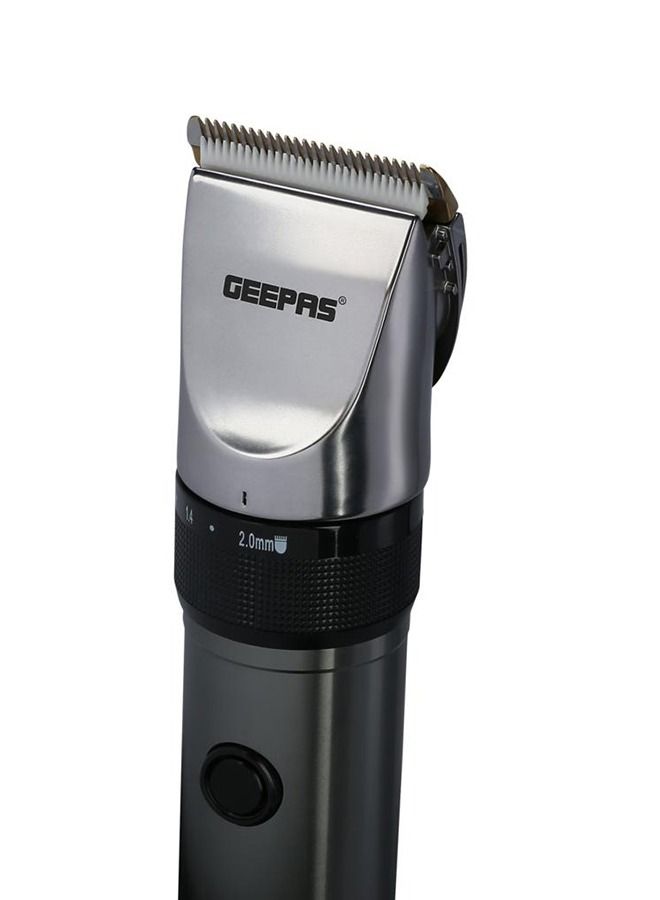 Professional Hair Clipper With ON/OFF Switch, Indicator Light, Steel Blade, Rechargeable Battery, 4 Hours Continuous Working , Ergonomic Design, Cordless Use