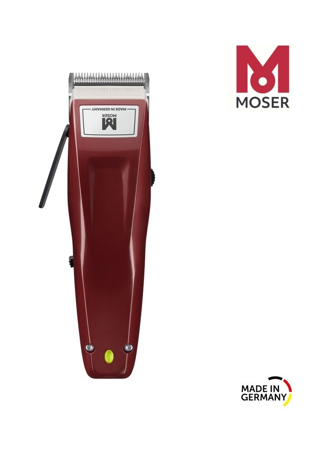 1400 Cordless Professional Cordless Clipper  for Hair & Beard Burgundy