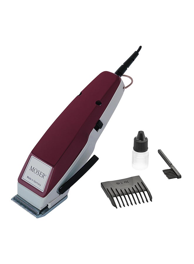 International Version Classic 1400 Hair Clipper Burgundy One Size Burgundy