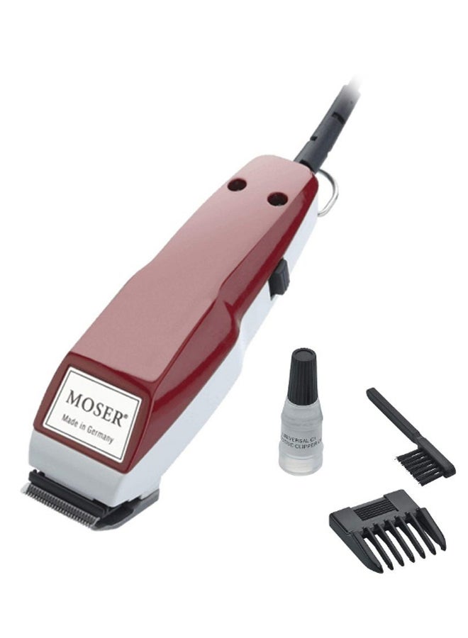 International Version Moser Trimmer Classic 1400 Professional Hair Clipper Burgundy One Size Brown