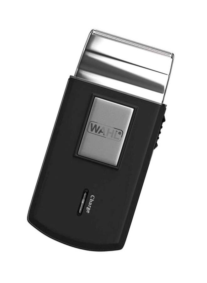 Rechargeable Travel Shaver Kit Black/Silver