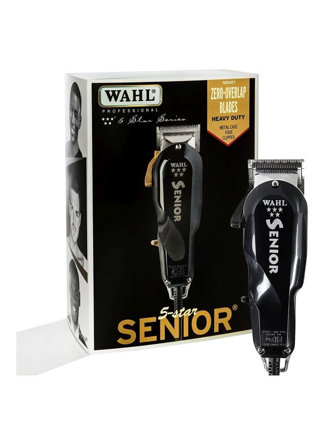 5-Star Series Senior Clipper Set Black/Silver 3x6x5inch