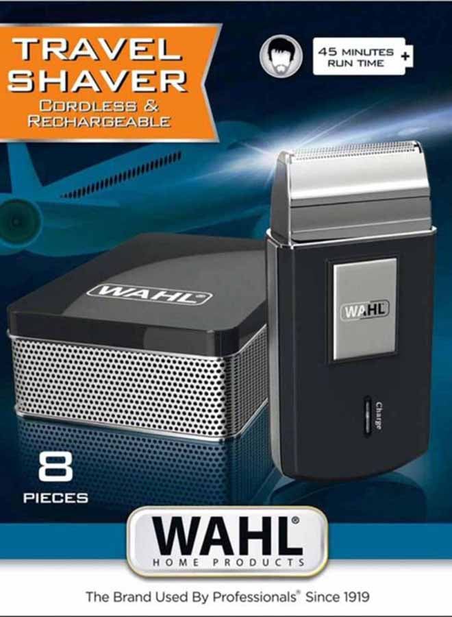 Mobile Shape Hair Shaver With Accessories Black/Silver