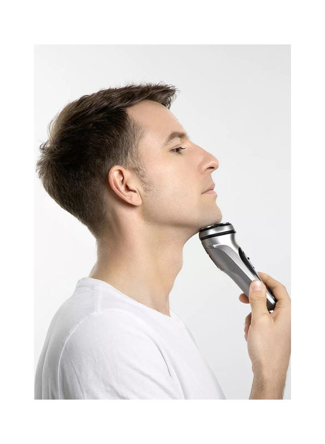 Black Stone 3D Electric Shaver Silver 15.5X5.3X5.3cm