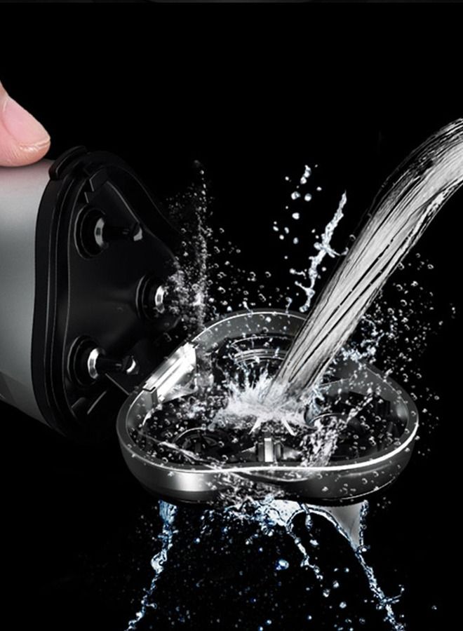 USB Charging Rechargeable Electric Shaver Waterproof Cordless Triple Blade Shavers For Men