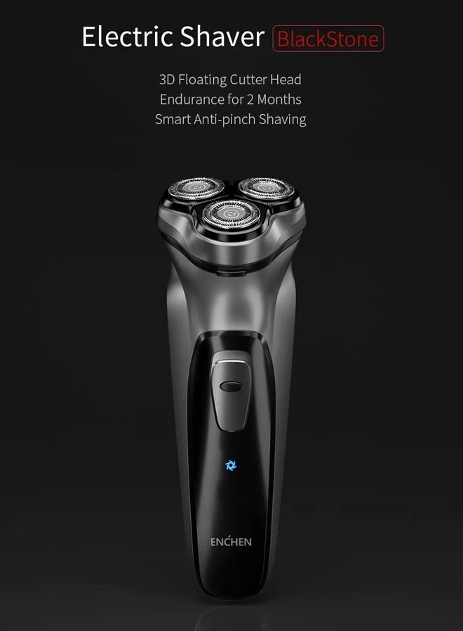 Electric Shaver Razor for Men, Facial Cleansing Cordless Waterproof USB Rechargeable Razor