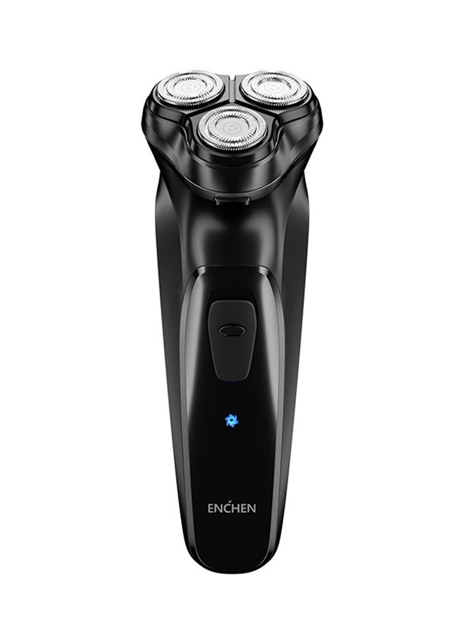 Electric Shaver Triple Floating Blade Heads Wet-Dry Dual Use Waterproof Shaving Machine Beard Trimmer