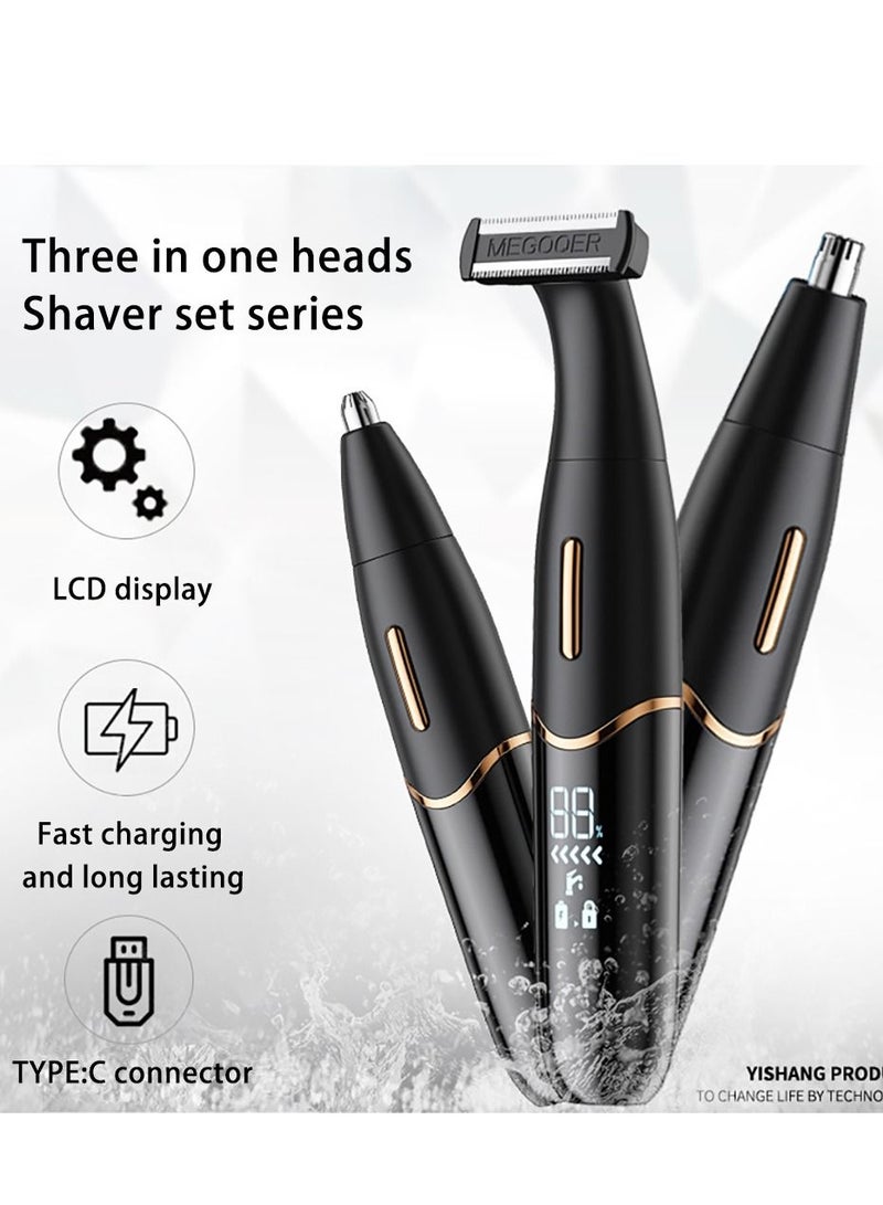 Electric Shaver, Men's Hair Shaver ,Women's Eyebrow Trimmer ,Nose Hair Trimmer