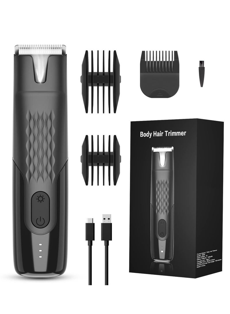 Electric Trimmer for Men, Waterproof Hair Clippers, Low Noise Cordless Hair Trimmer Edgers Hair Clippers, USB Rechargeable