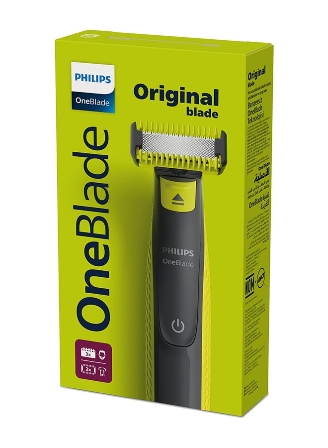 Philips OneBlade Face + Body QP2824/10, 2Years Warranty Lime Green,Charcoal Grey