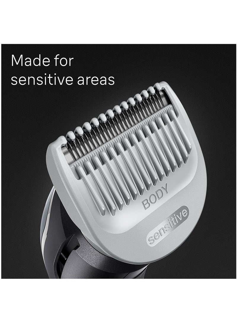 Body Groomer Series 5 5360, Body Groomer For Men, Gentle Full-Body Manscaping Grey