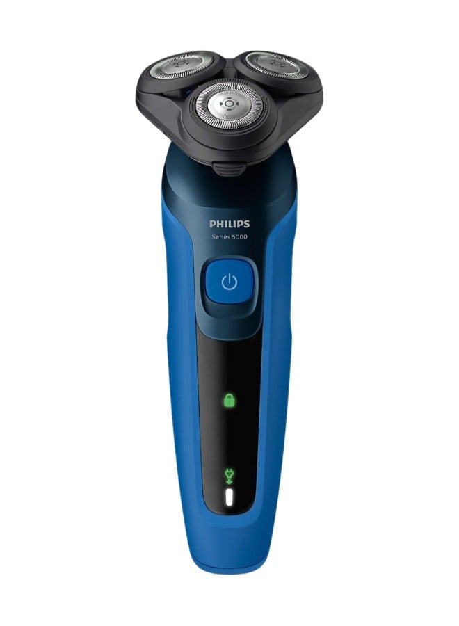 Shaver Series 5000 Wet And Dry Electric Shaver S5444/03 Blue