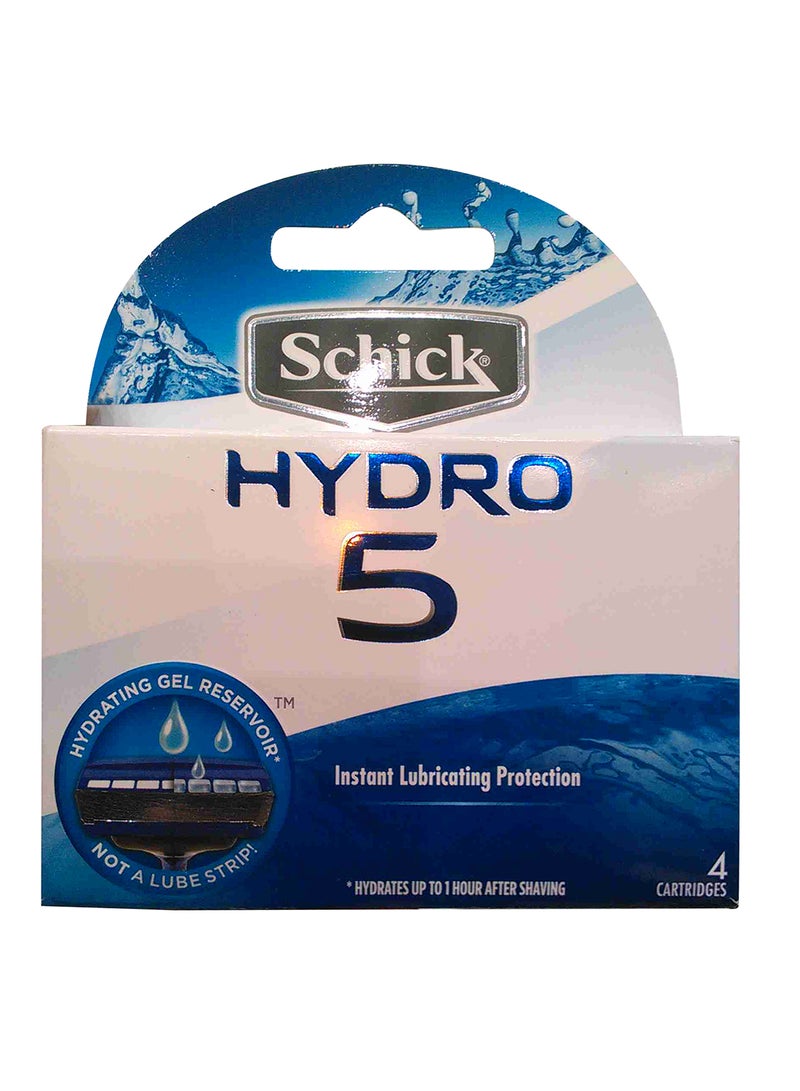 4-Piece Hydro 5 Easyglide Blade Set