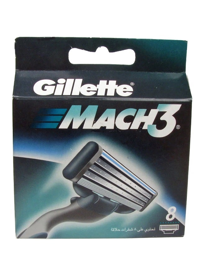 8 Piece Mach3 Razor Set