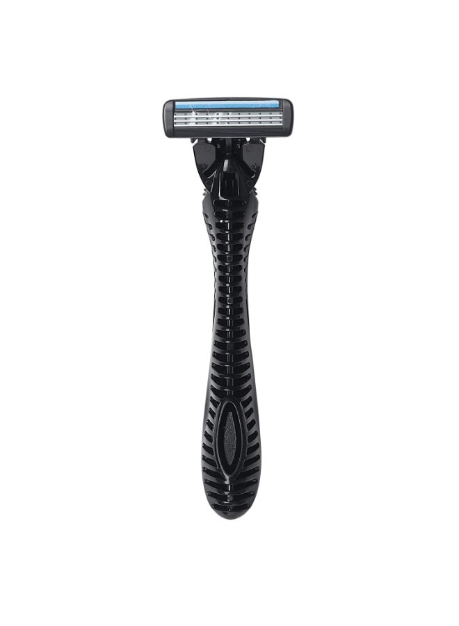 Flex3 Hybrid Disposable Razor Kit Black/Blue/Grey