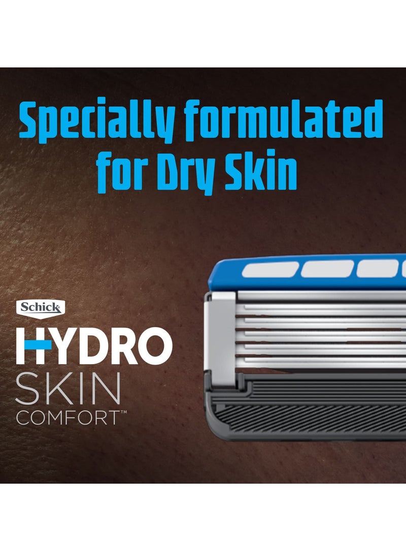 Hydro Skin Comfort Dry Skin 5 Blade Razor Refills 8 Count