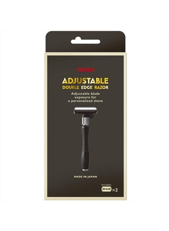 Adjustable Double Edge Safety Razor