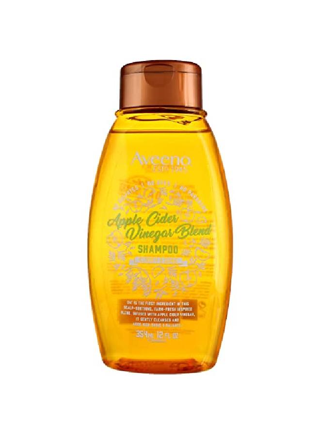 Shampoo Apple Cider Vinegar Blend 12 Ounce (354Ml) (3 Pack)