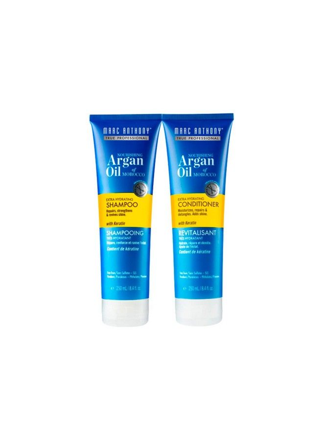 Nourishing Argan Oil Of Morocco Sulfate Free Shampoo & Conditioner (Combo Pack)