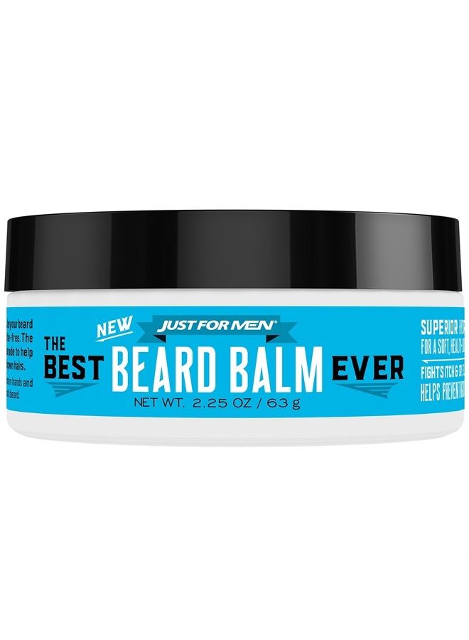 Just For Men The Best Beard Balm Ever, Stlying Balm with Oatmeal, Aloe, Chamomile, and Jojoba Oil, 2.25 Fluid Ounce