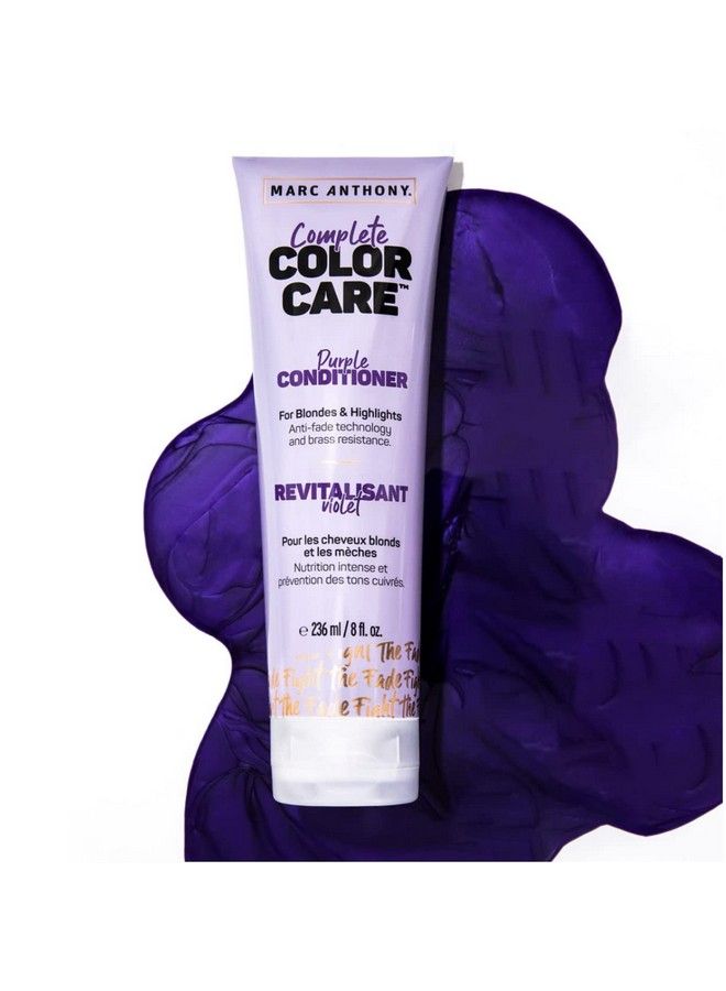 Complete Color Care Purple Conditioner For Blondes & Highlights 8 Ounce (Packaging May Vary)