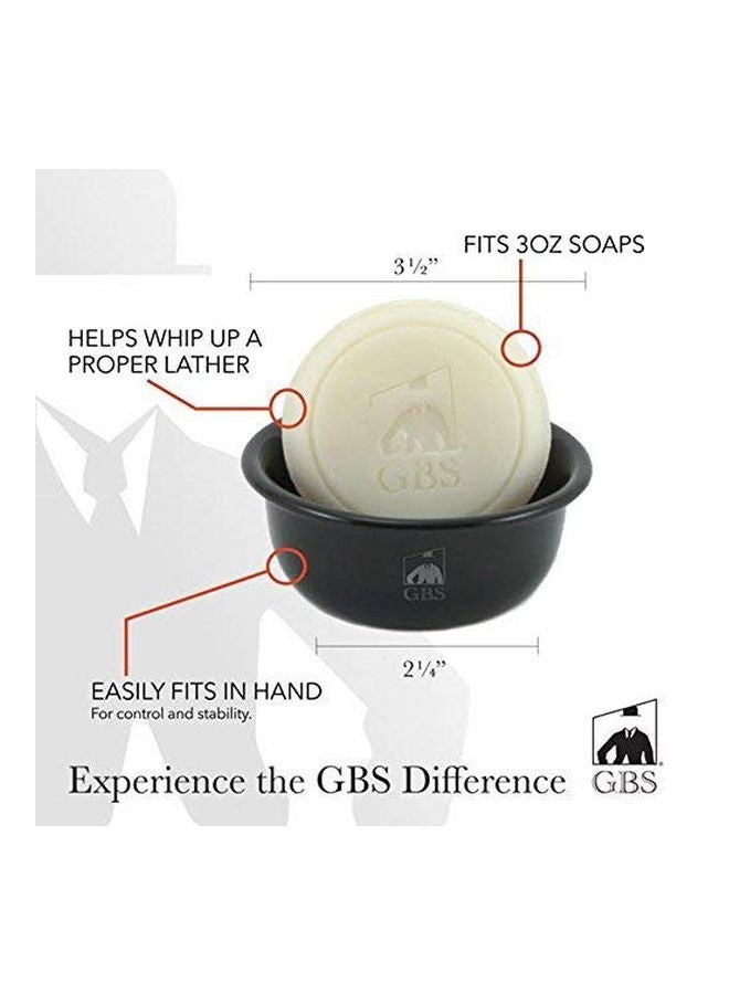 Smooth Shave Bowl Black 3inch