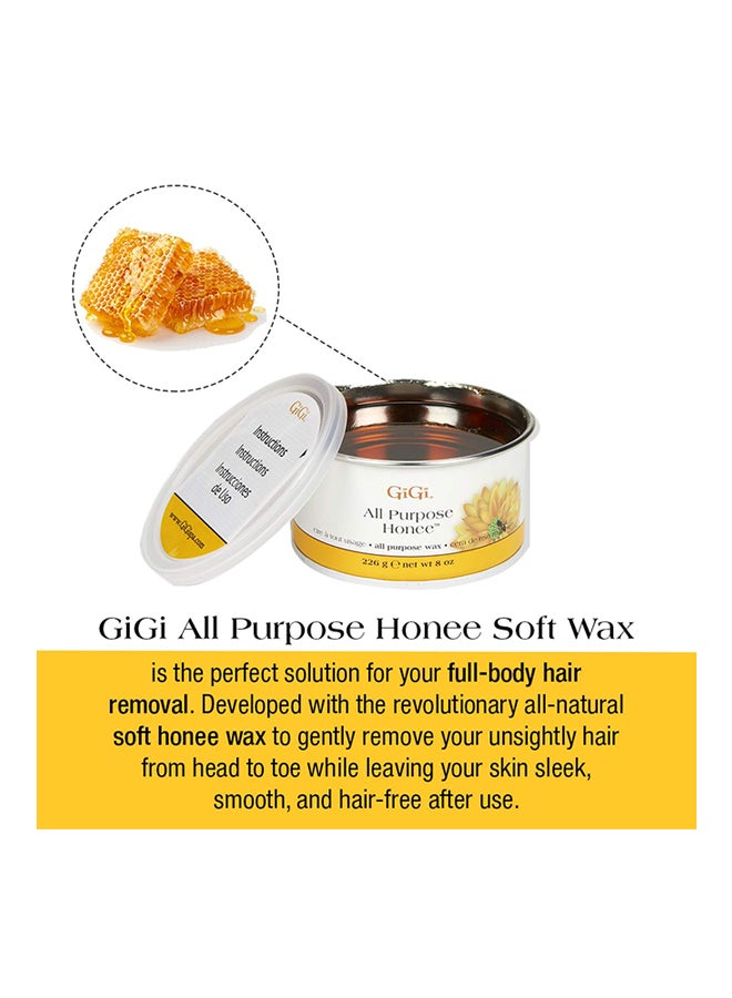 All Purpose Honee Hair Removal Wax With Beeswax Formula