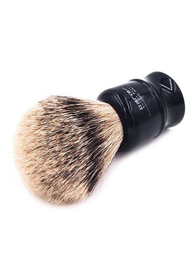 Silvertip Travel Shave Brush With Case Black 2X6X2inch