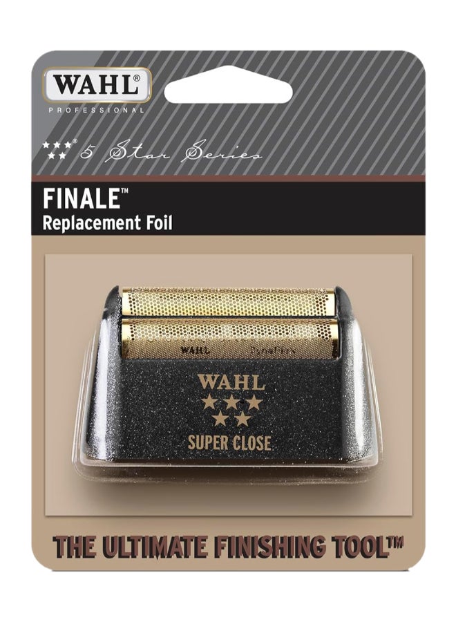 Finale Spare Shaver Foil Black