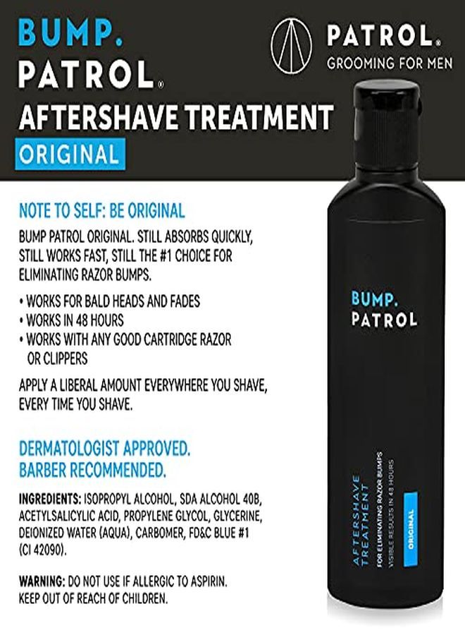 Original Formula After Shave Bump Treatment Serum - Razor Bumps, Ingrown Hair Solution For Men And Women - 4 Ounces