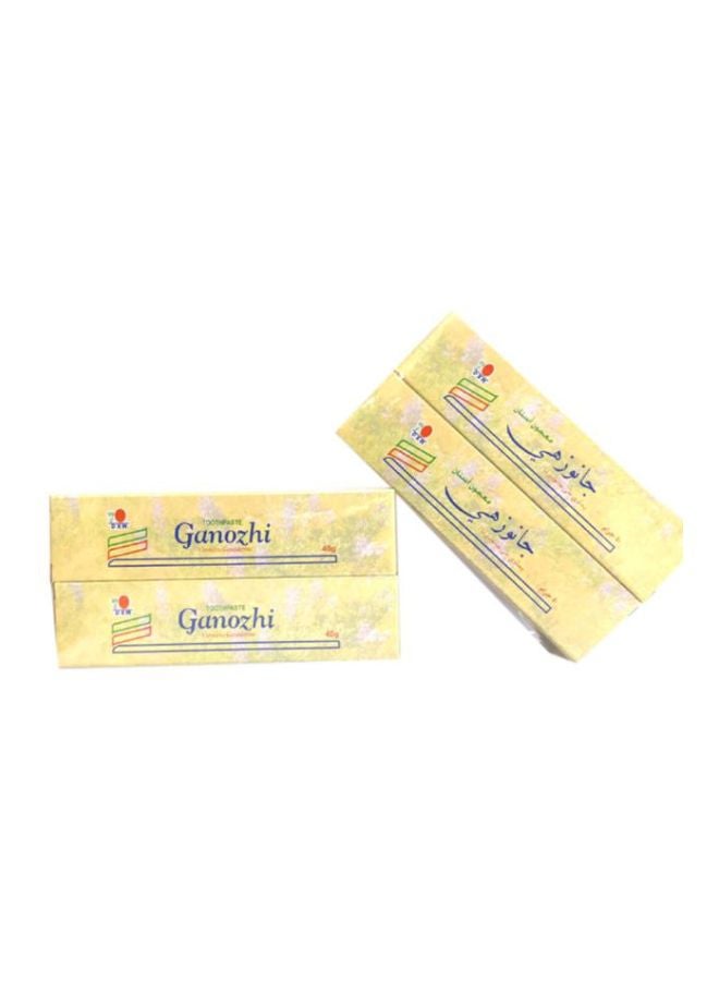 4-Piece Ganozhi Toothpaste Set 40x4grams