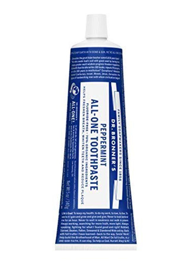 Peppermint All-One Toothpaste 140grams