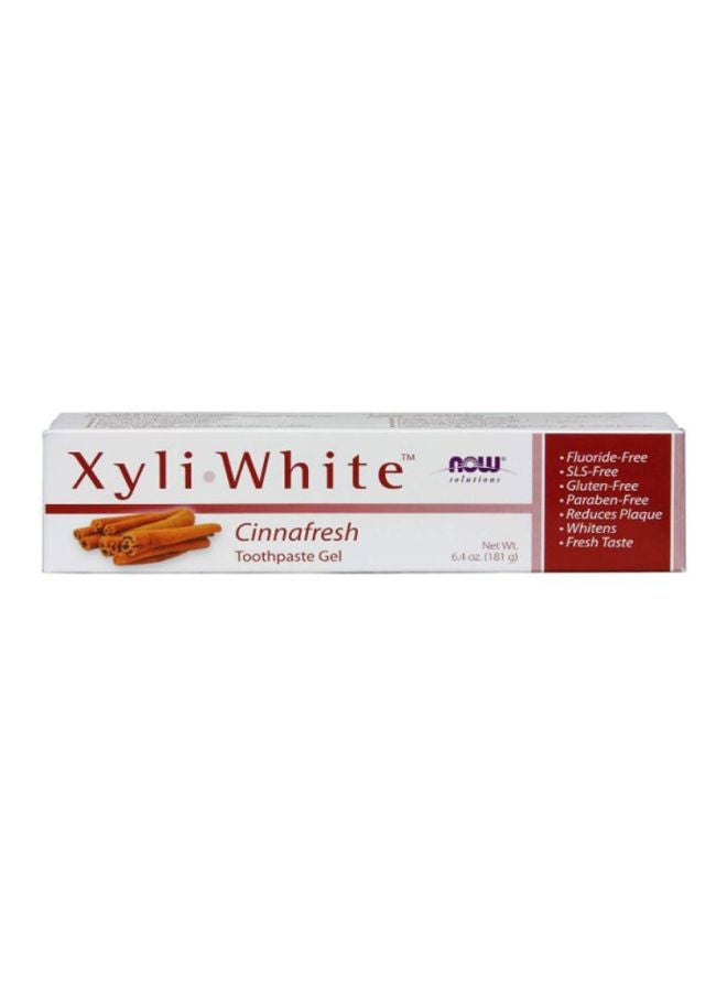 Pack Of 4 Cinnafresh Xyliwhite, Toothpaste Gel 4x181grams