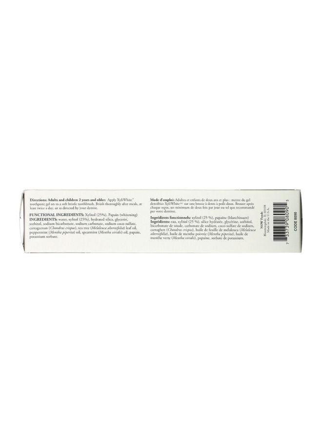 Xyli White A La Menthe Rafraichissante Gel, Pack of 2 2x181grams