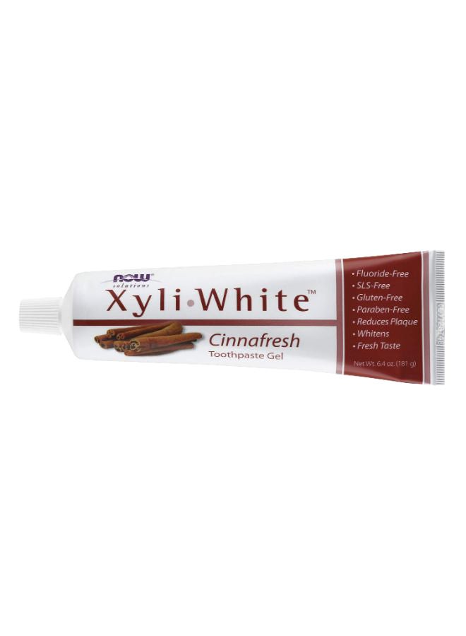 Pack Of 5 Xyli White Cinnafresh Toothpaste Gel