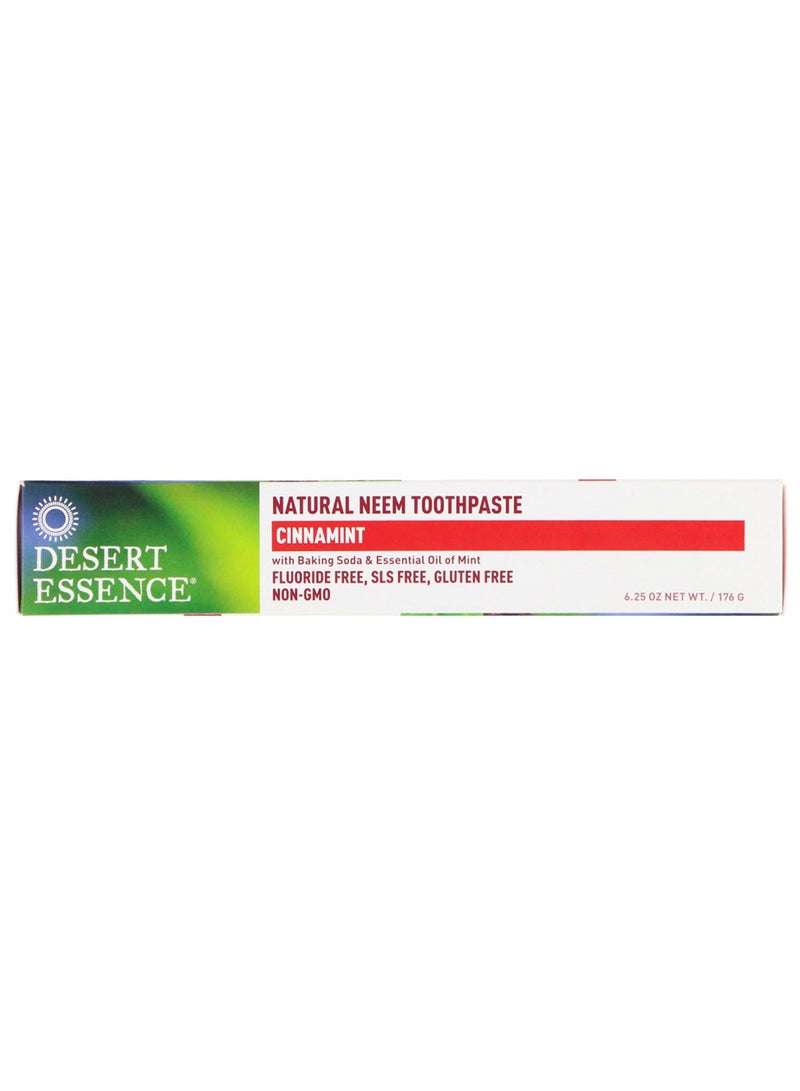 Cinnamint Natural Neem Toothpaste 176grams