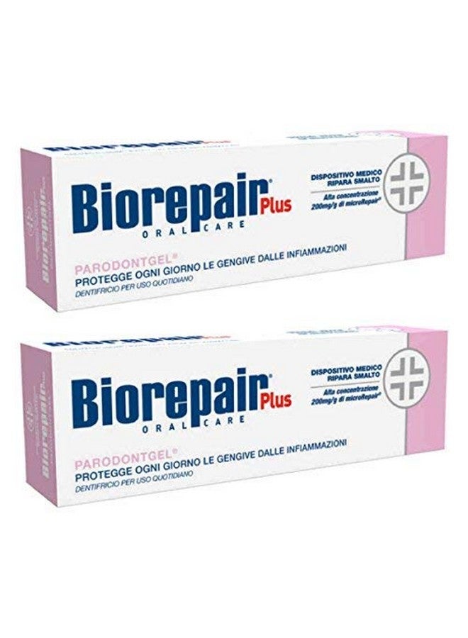 Iorepair Parodontgel® Daily Toothpaste 2.54 Fluid Ounces (75Ml) Tubes (Pack Of 2) [ Italian Import ]